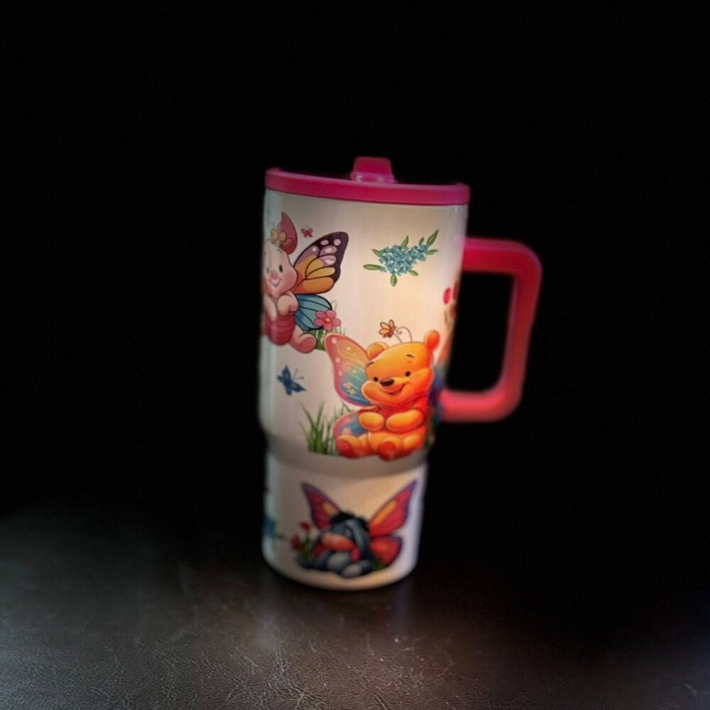 Hand Designed Tigger and Friends Tumblerr